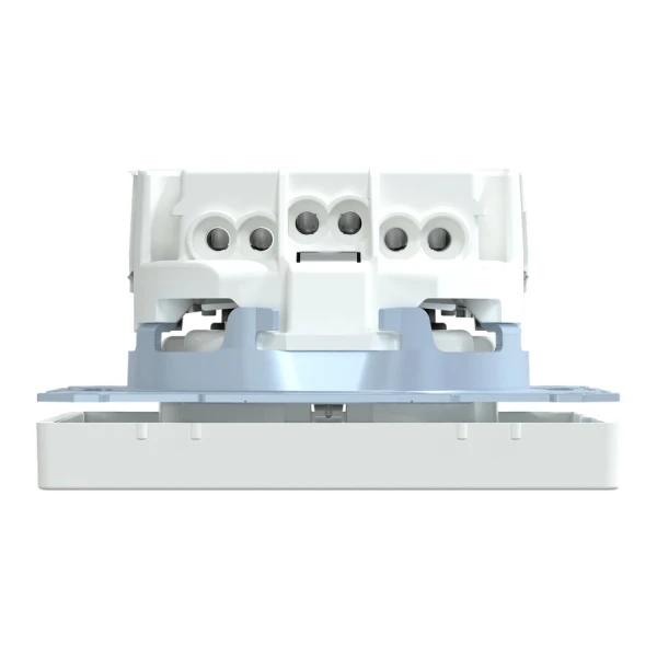 D-life розетка з/к і шторкою, білий лотос Merten MTN2300-6035 Schneider Electric - Фото 6