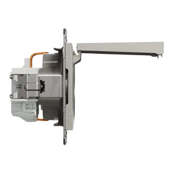 Розетка з кришкою з заземленням, бронзовий Asfora EPH3100169 Schneider Electric - Фото 3