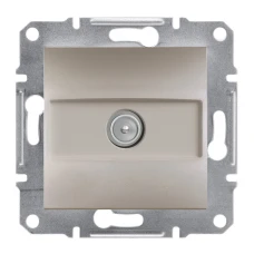 Schneider Electric Asfora EPH3200169. TV розетка кінцева, бронзовий