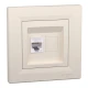 Розетка комп'ютерна, RJ45, кат.6, UTP, кремовий Asfora EPH4700123 Schneider Electric