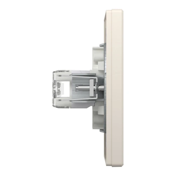 Розетка комп'ютерна, RJ45, кат.6, UTP, подвійна, кремовий Asfora EPH4800123 Schneider Electric - Фото 3