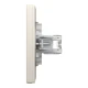 Розетка комп'ютерна, RJ45, кат.6, UTP, подвійна, кремовий Asfora EPH4800123 Schneider Electric