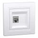Розетка комп'ютерна, RJ45, кат.5е, STP, білий Asfora EPH5000121 Schneider Electric