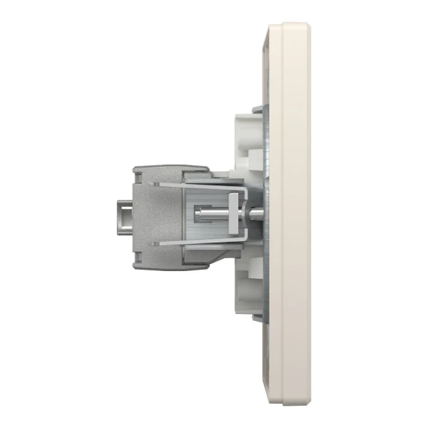 Розетка комп'ютерна, RJ45, кат.5е, STP, кремовий Asfora EPH5000123 Schneider Electric - Фото 3
