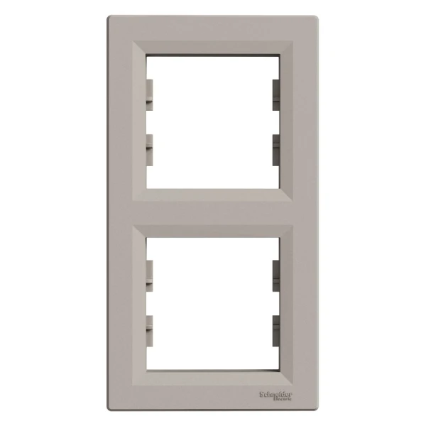 Рамка 2-постова, вертикальна, бронзовий Asfora EPH5810269 Schneider Electric