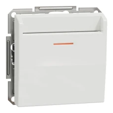 Schneider Electric Asfora EPH6270121. Картковий вимикач механічний, без рамки, білий