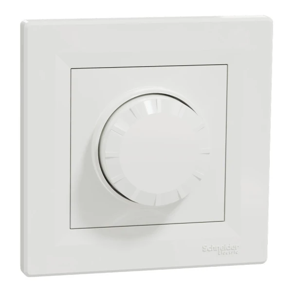 Поворотний LED димер RC 3-370 Вт, білий Asfora EPH6800121 Schneider Electric - Фото 1
