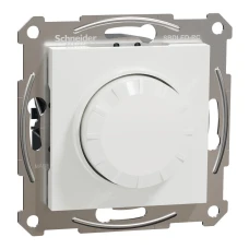 Schneider Electric Asfora EPH6870121. Поворотний LED димер RC 3-370 Вт, без рамки, білий