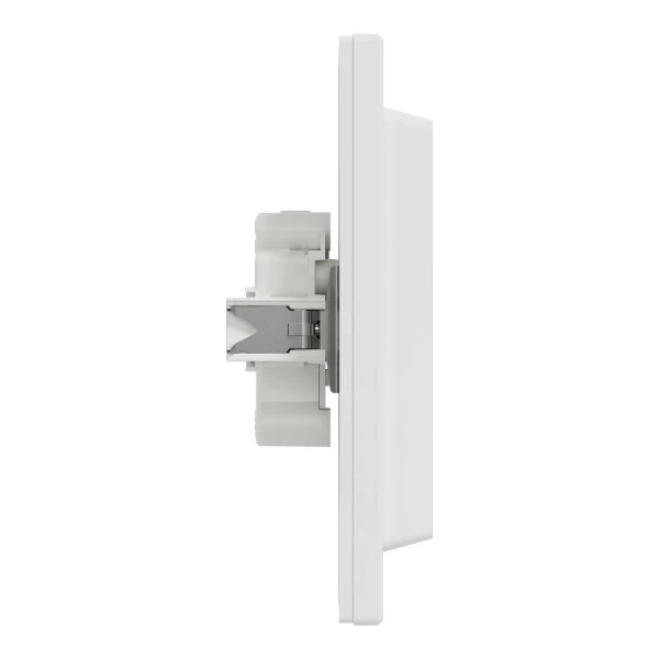 Розетка без заземления, подвійна, білий Asfora EPH9700121 Schneider Electric - Фото 3