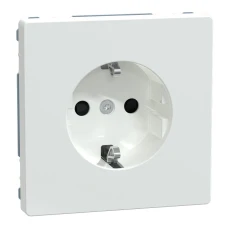 Schneider Electric Merten MTN2300-6035. D-life розетка з/к і шторкою, білий лотос