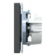 D-life розетка з/к і шторкою, антрацитовий Merten MTN2300-6034 Schneider Electric