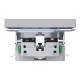 D-Life розетка з 2 USB, 3А, тип А+С, сталевий Merten MTN2367-6036 Schneider Electric