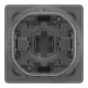 D-life клавіша 1-а IP44, антрацитовий Merten MTN3304-6034 Schneider Electric