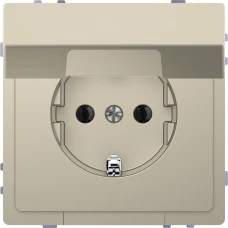 Schneider Electric Merten MTN2310-6033. D-Life розетка з/к і кришкою, сахара