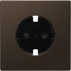 Schneider Electric Merten MTN2330-6052. D-life центральна накладка розетки, мокко