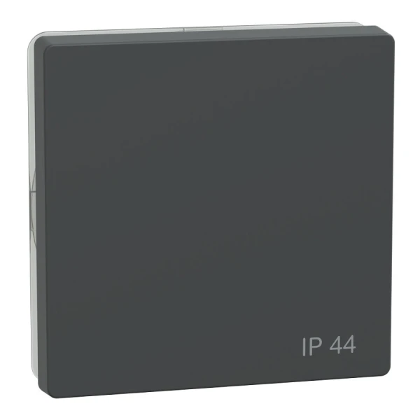 D-life клавіша 1-а IP44, антрацитовий Merten MTN3304-6034 Schneider Electric - Фото 1