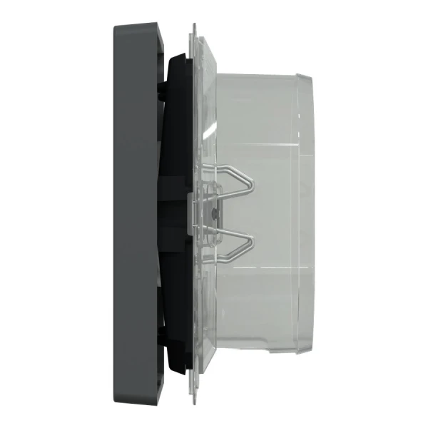 D-life клавіша 1-а IP44, антрацитовий Merten MTN3304-6034 Schneider Electric - Фото 3