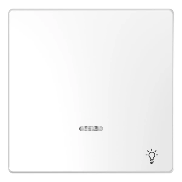 D-life клавіша для led дзвінка, білий лотос Merten MTN3325-6035 Schneider Electric
