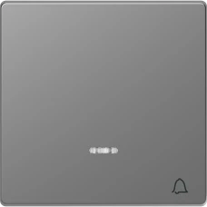 Schneider Electric Merten MTN3325-6036. D-life клавіша для led дзвінка, сталевий