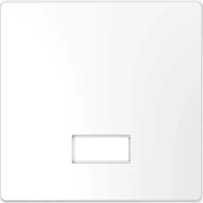 Schneider Electric Merten MTN3350-6035. D-life клавіша з прямокутним віконцем для символів, білий лотос