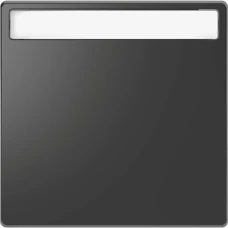 Schneider Electric Merten MTN3360-6034. D-life клавіша з полем для маркування, антрацитовий