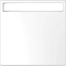 Schneider Electric Merten MTN3360-6035. D-life клавіша з полем для маркування, білий лотос