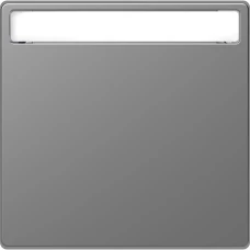 Schneider Electric Merten MTN3360-6036. D-life клавіша з полем для маркування, сталевий