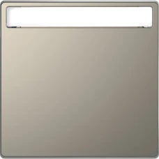 Schneider Electric Merten MTN3360-6050. D-life клавіша з полем для маркування, нікелевий
