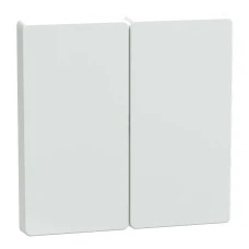 Schneider Electric Merten MTN3400-6035. D-life клавіша подвійна, білий лотос