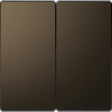 Schneider Electric Merten MTN3400-6052. D-life клавіша подвійна, мокко