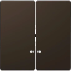 Schneider Electric Merten MTN3420-6052. D-life клавіша подвійна для LED, мокко