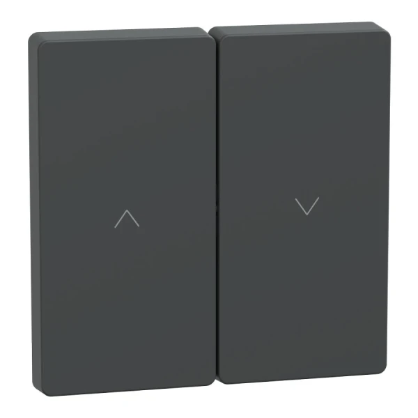 D-life клавіша для кнопкового вимикача жалюзі, антрацитовий Merten MTN3855-6034 Schneider Electric - Фото 1