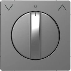 Schneider Electric Merten MTN3875-6036. D-life накладка для механізму поворотного вимикача жалюзі, сталевий