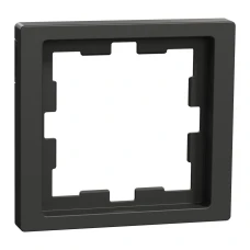 Schneider Electric Merten MTN4010-6534. D-life рамка 1-постова, антрацитовий