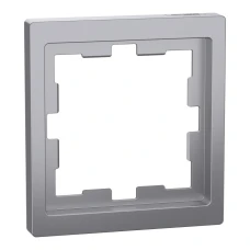 Schneider Electric Merten MTN4010-6536. D-life рамка 1-постова, сталевий