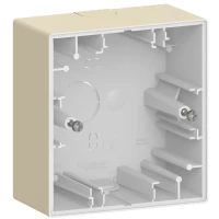Schneider Electric Merten MTN4014-6533. D-Life коробка для накладного монтажу, 1 пост, сахара