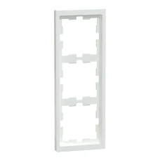 Schneider Electric Merten MTN4030-6535. D-life рамка 3-постова, білий лотос