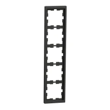 Schneider Electric Merten MTN4050-6534. D-life рамка 5-постова, антрацитовий