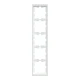 D-life рамка 5-постова, білий лотос Merten MTN4050-6535 Schneider Electric