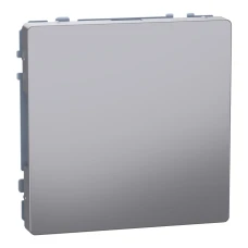 Schneider Electric Merten MTN4075-6036. D-life заглушка, сталевий
