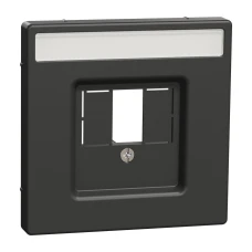 Schneider Electric Merten MTN4250-6034. D-life центральна плата для TAE/Audio/USB з полем для напису, антрацитовий