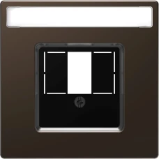 Schneider Electric Merten MTN4250-6052. D-life центральна плата для TAE/Audio/USB з полем для напису, мокко