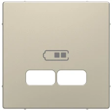 Schneider Electric Merten MTN4367-6033. D-life центральна плата для механізму зарядного пристрою USB, сахара