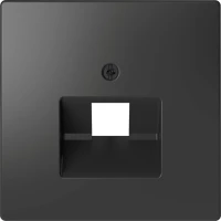 Schneider Electric Merten MTN4521-6034. D-life центральна плата для для розетки з роз’ємом RJ45, 1 пост, антрацитовий