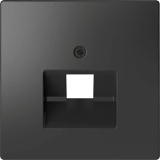 Schneider Electric Merten MTN4521-6034. D-life центральна плата для для розетки з роз’ємом RJ45, 1 пост, антрацитовий