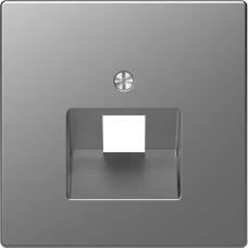 Schneider Electric Merten MTN4521-6036. D-life центральна плата для для розетки з роз’ємом RJ45, 1 пост, сталевий