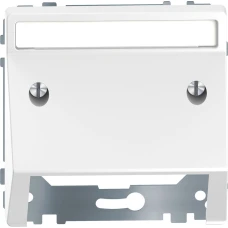 Schneider Electric Merten MTN4540-6035. D-life накладка з нахилом, білий лотос