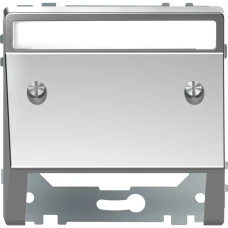 Schneider Electric Merten MTN4540-6036. D-life накладка з нахилом, сталевий