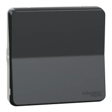 Schneider Electric Mureva Styl MUR35027. Механізм кнопкового вимикача IP55, чорний