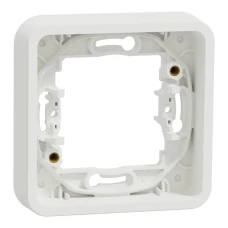 Schneider Electric Mureva Styl MUR39107. Рамка одномісна IP55, універсальна, білий